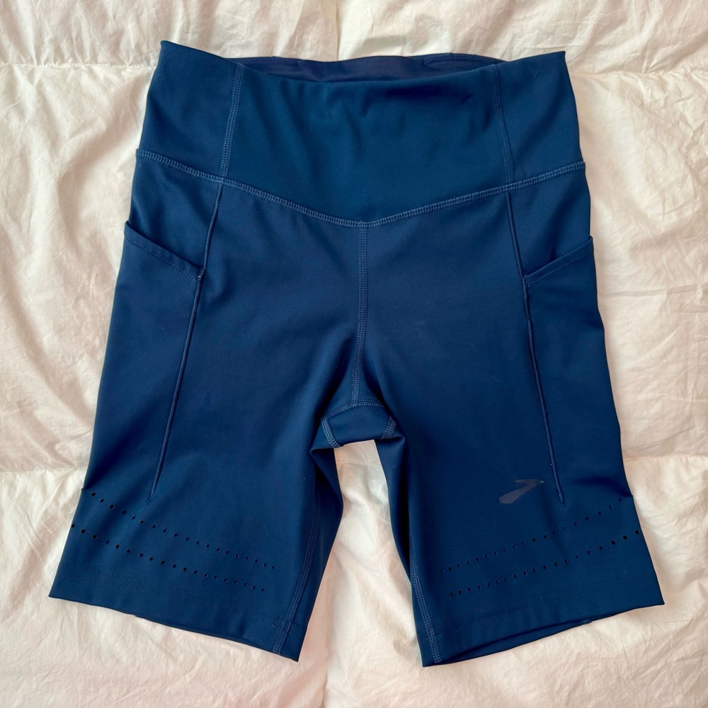 Brooks Women’s Method 8” Short Tight 488 Blue Ash